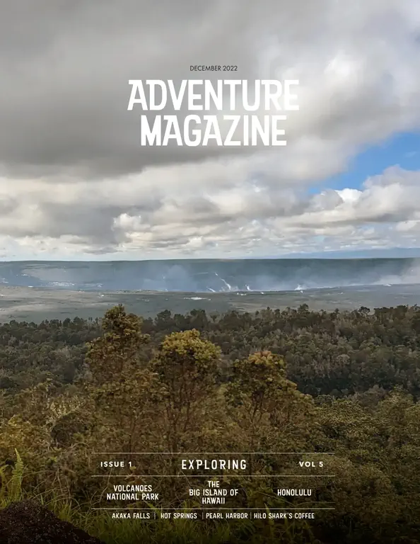 Adventure Magazine Hawaii edition cover